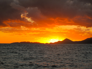 Sunrise Heading North